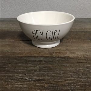 Rae Dunn Hey Girl Bowl Large Letters
